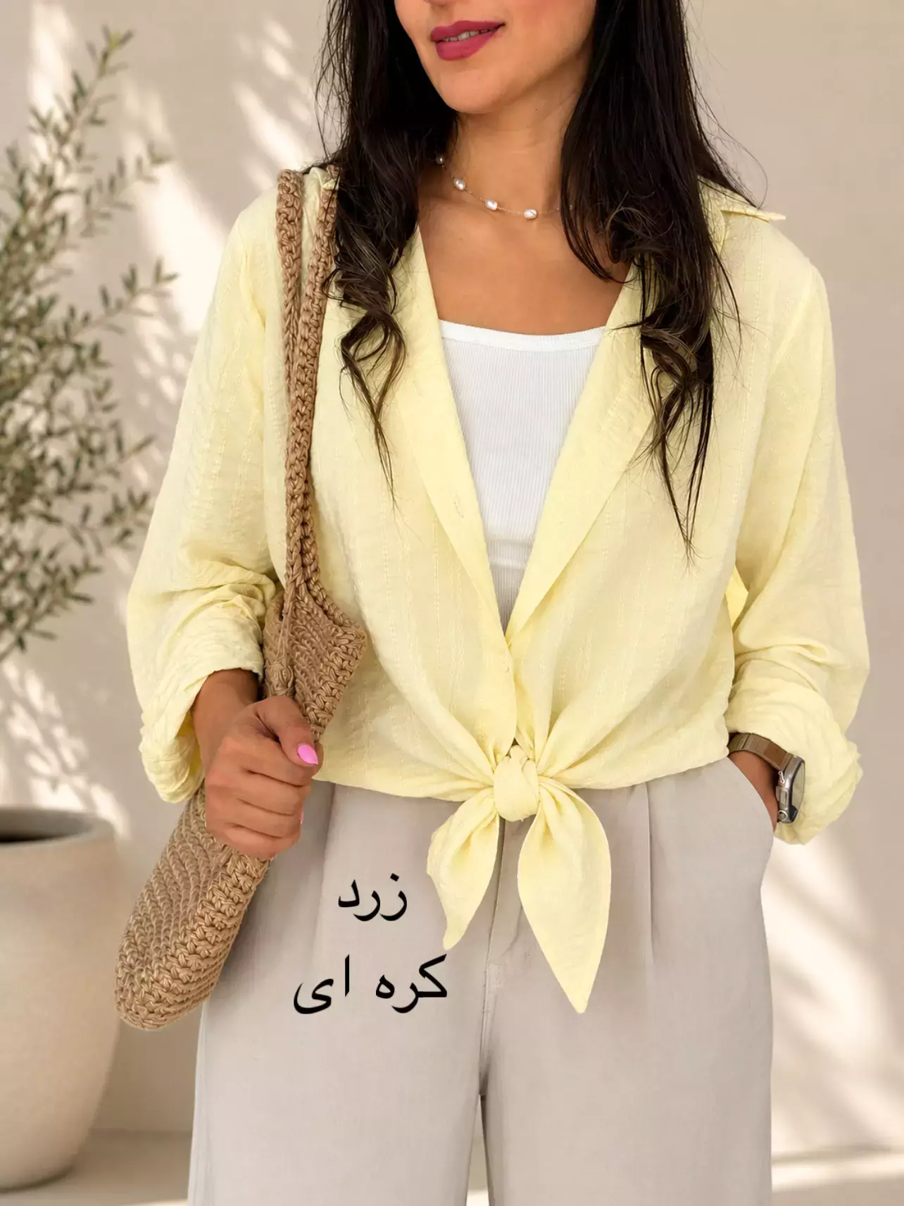 شومیز گره ای آناهید ( دارای ایراد جزئی )